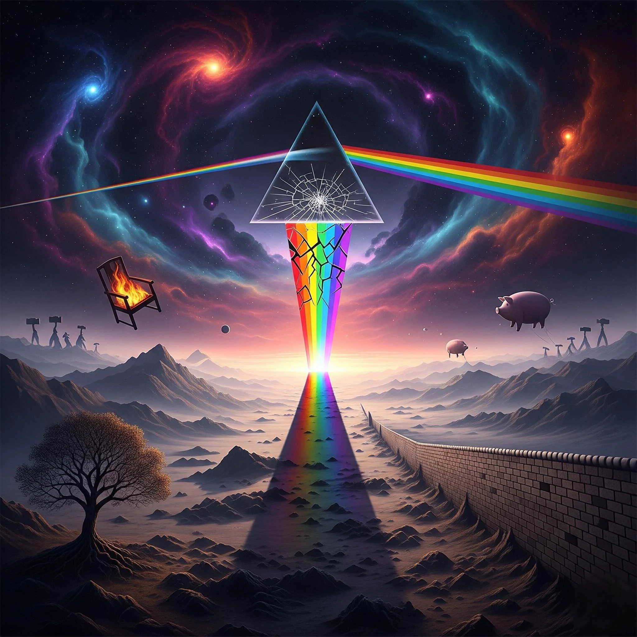 A visual representation of the music of Pink Floyd picture 1 of 1