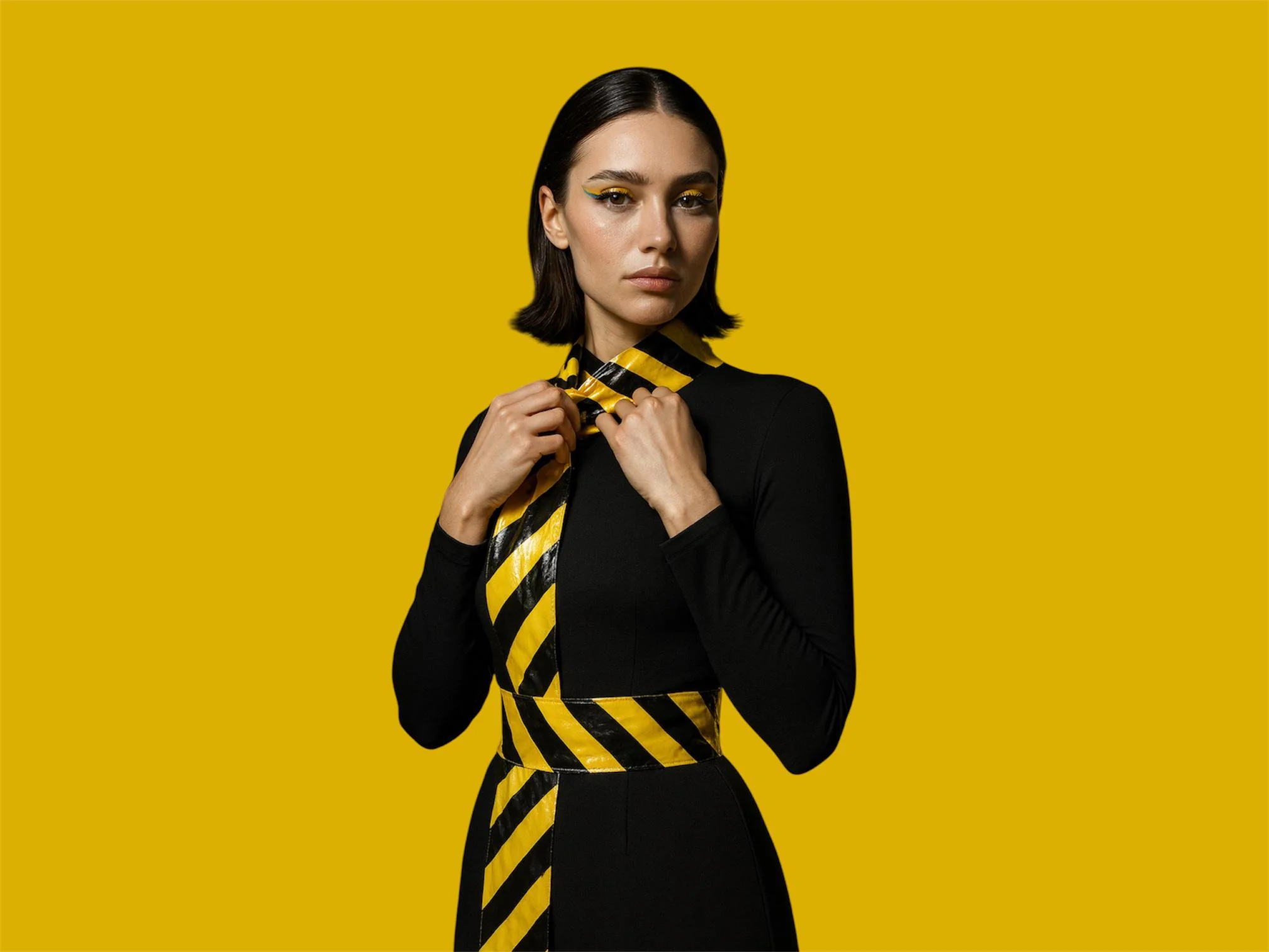 Caution Tape Couture picture 1 of 1