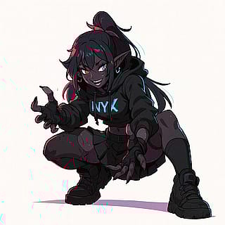 Trying out poses I see online for my AI assistant'