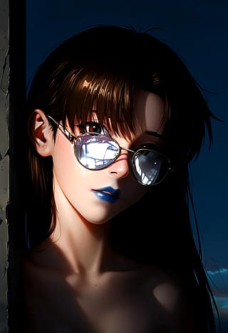 Dark glasses'