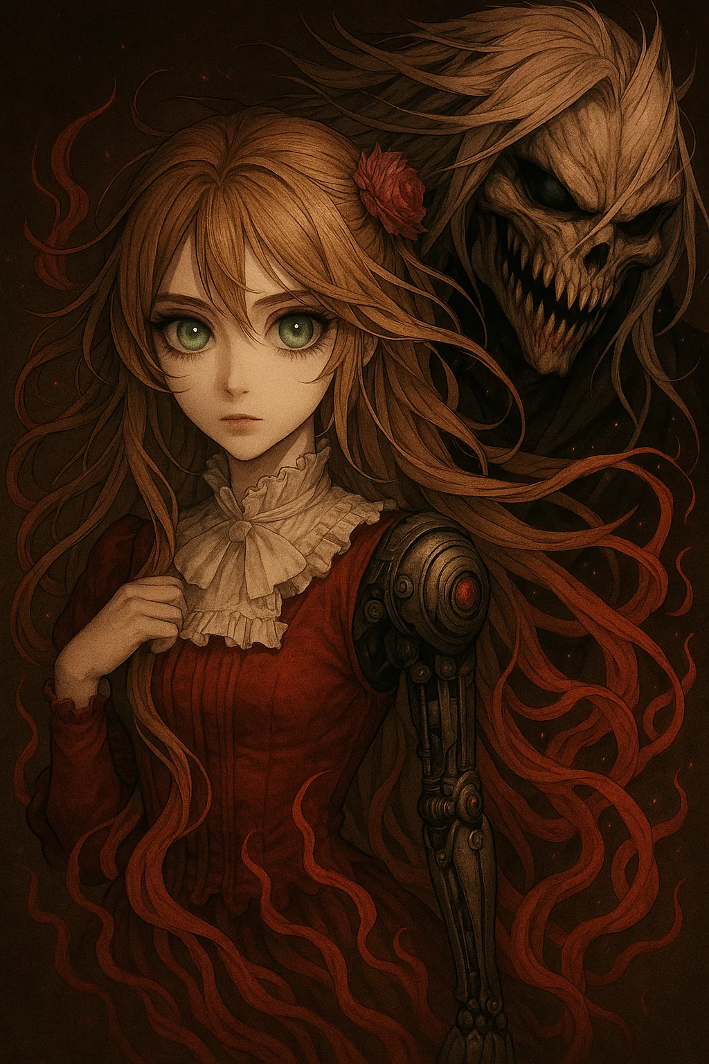 Mechanical maiden and her monster picture 1 of 1