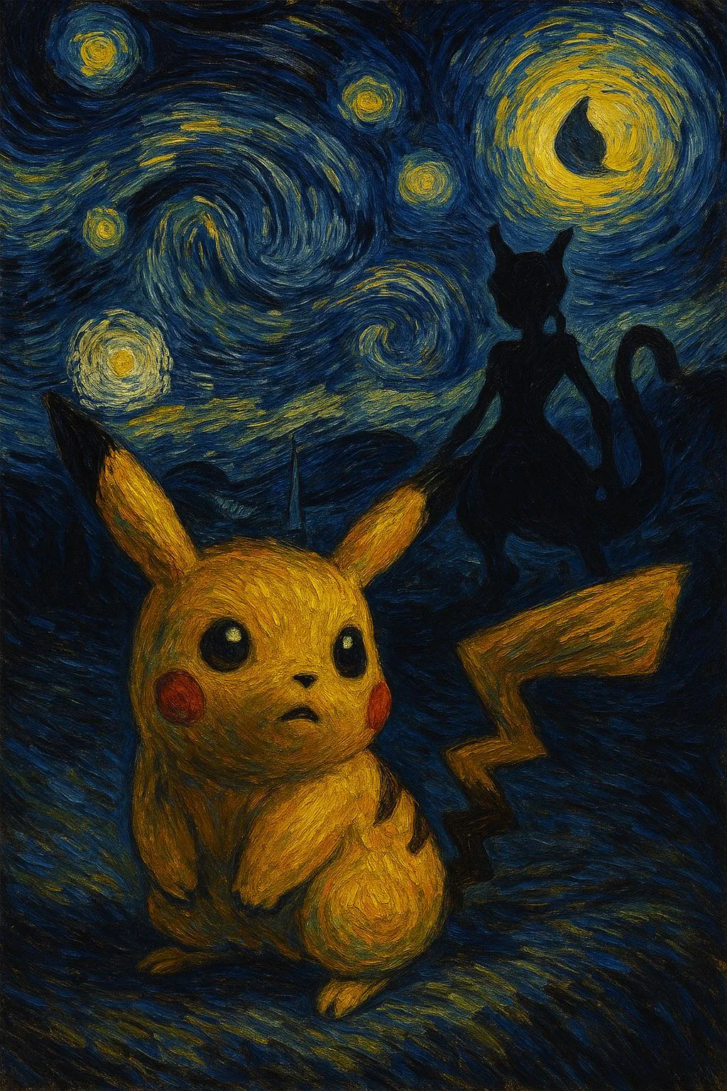 Pikachu + Van Gogh picture 1 of 1