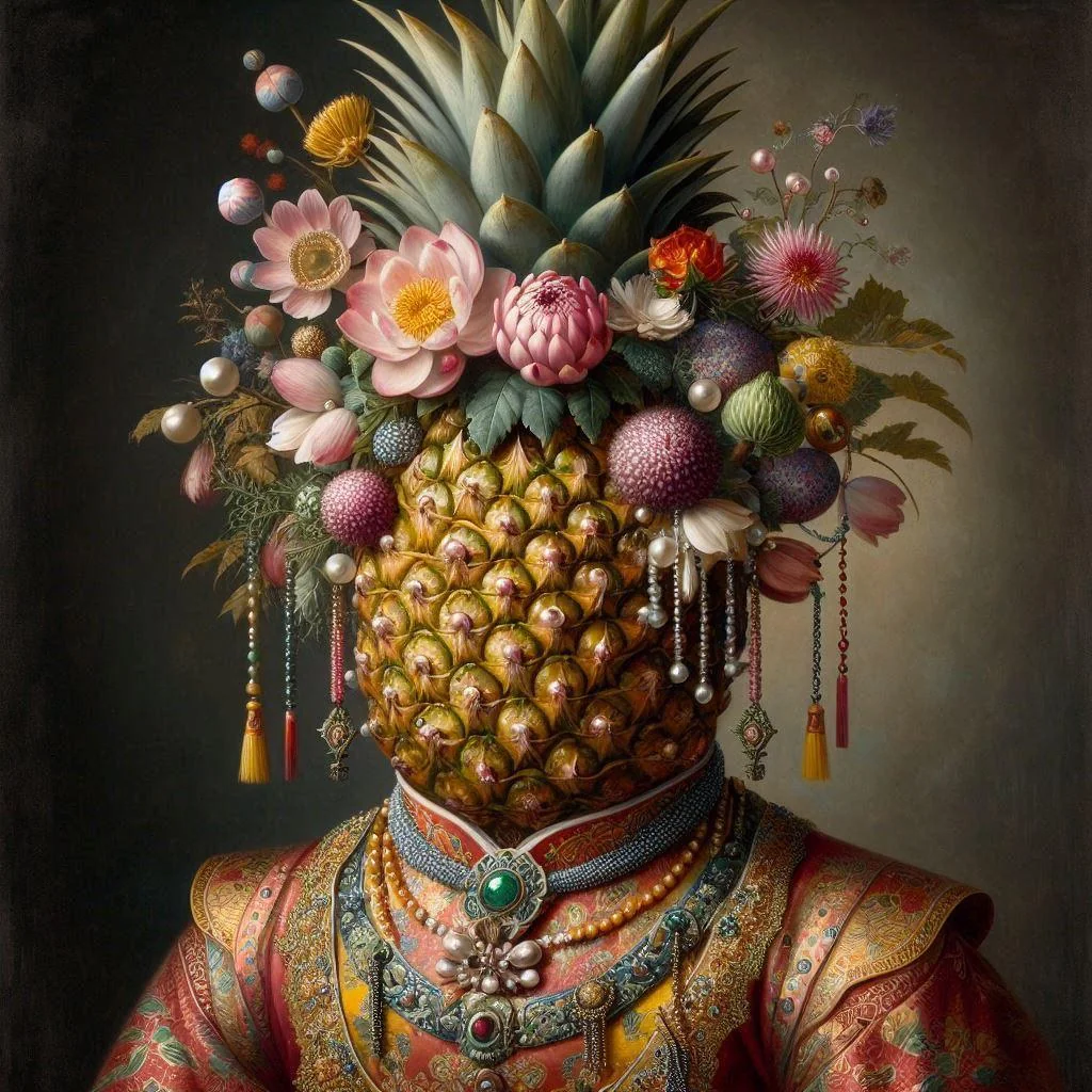 Anthromorphized pineapple picture 1 of 1