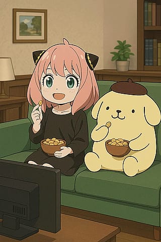 Anya and Pomponpurin'