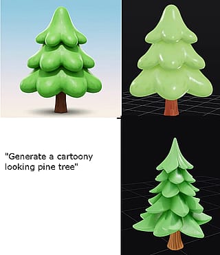 Text to 3D vs Generated Image to 3D using 3daistudio'
