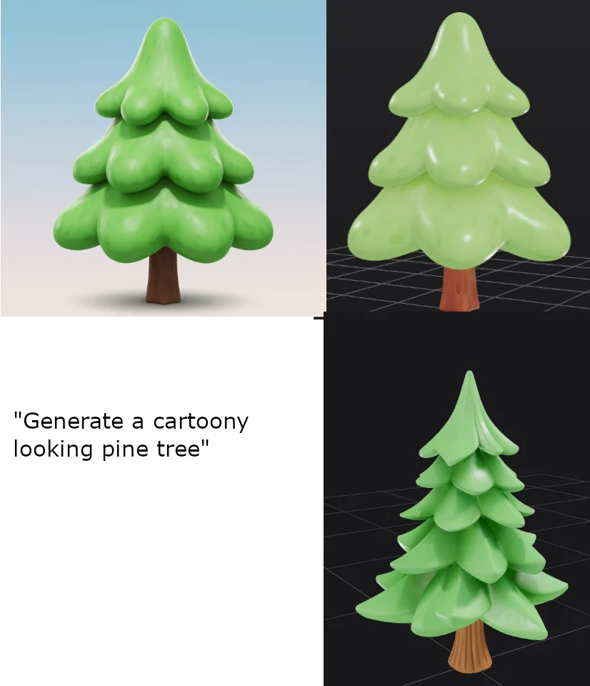 Text to 3D vs Generated Image to 3D using 3daistudio picture 1 of 3