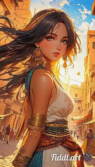 Middle Eastern Beauty'