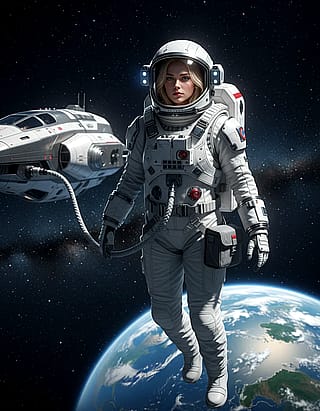 Taking a break in Space'