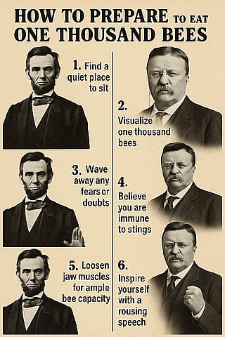 Sound advice from the former presidents.'