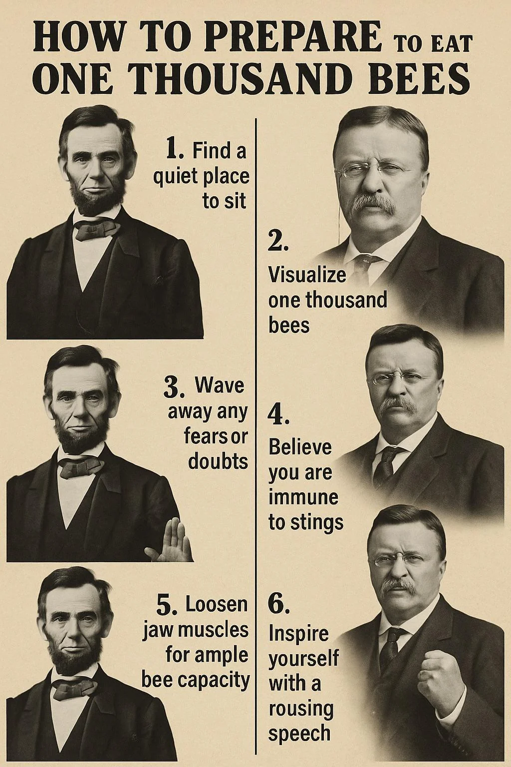 Sound advice from the former presidents. picture 1 of 1