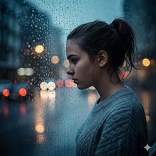 A girl with casual sweater ( copy and try this )'