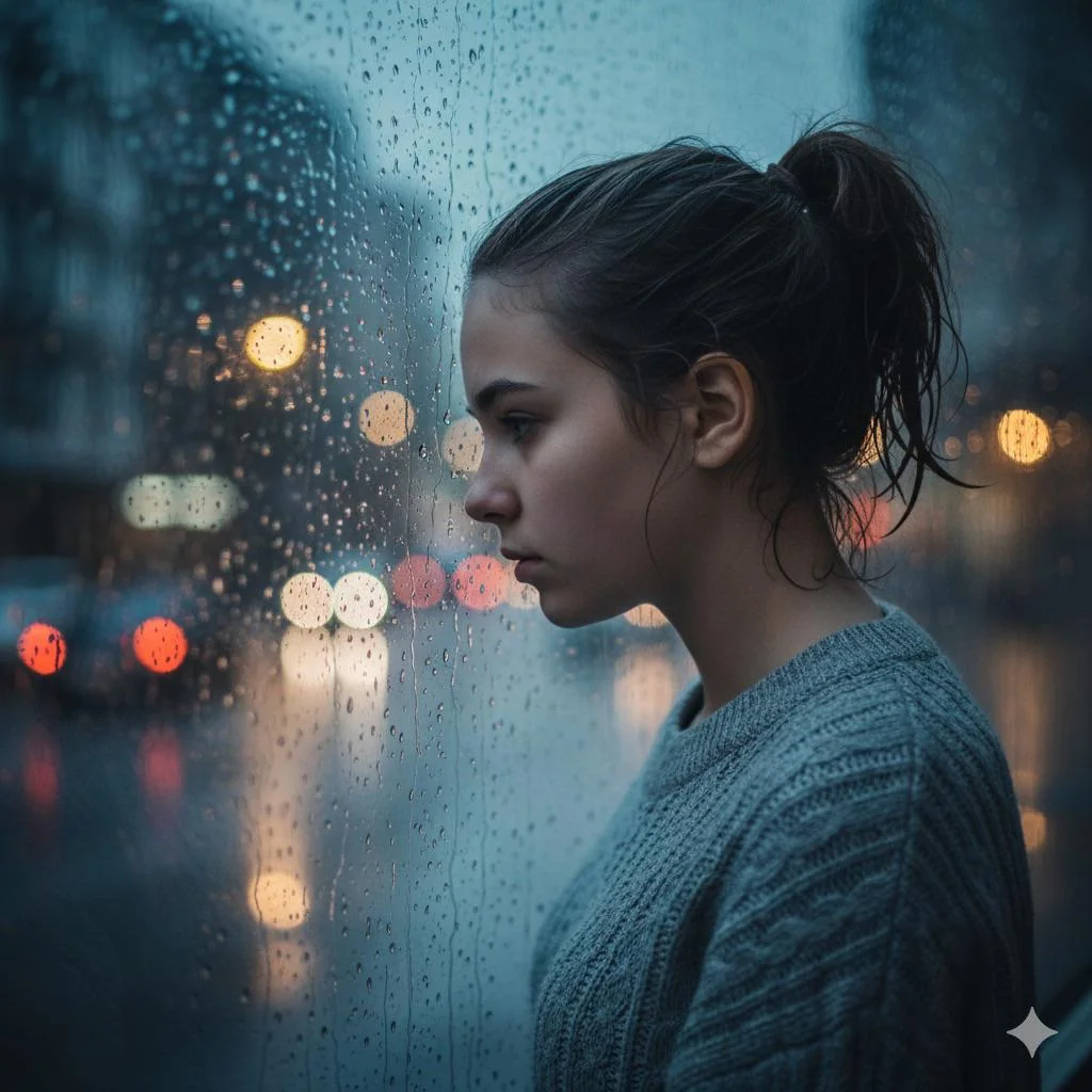 A girl with casual sweater ( copy and try this ) picture 1 of 1
