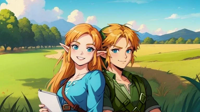 This got removed from r/ZeLink for being AI-generated, what are y'all's opinions? picture 1 of 1