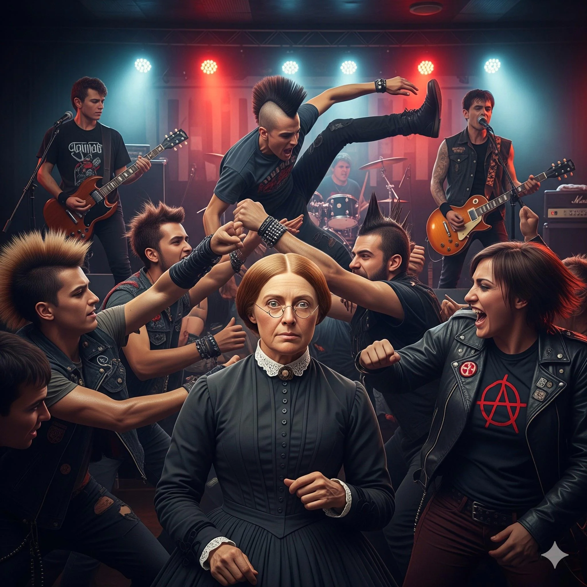 Susan B Anthony in a Mosh Pit picture 1 of 1