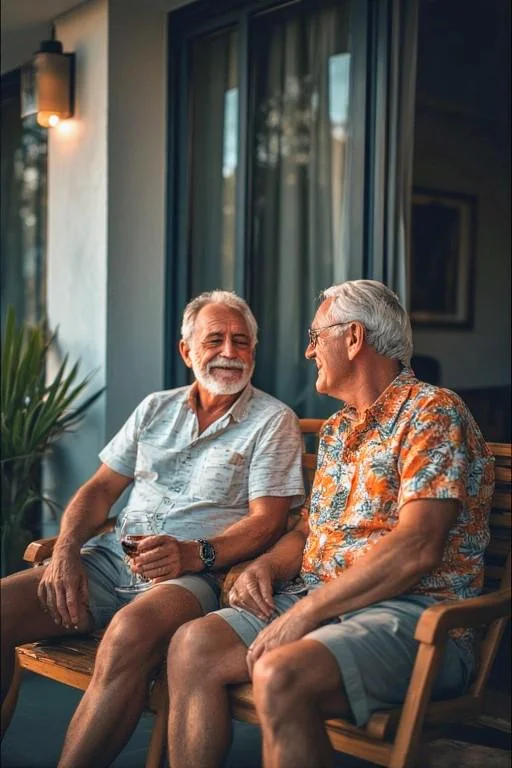 Enjoying retirement. AI engine: perchance.ai picture 1 of 1