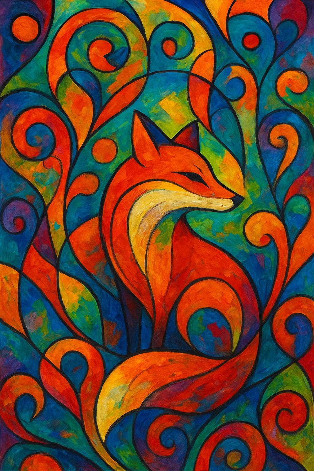 Beautiful AI Art Fox picture 1 of 1