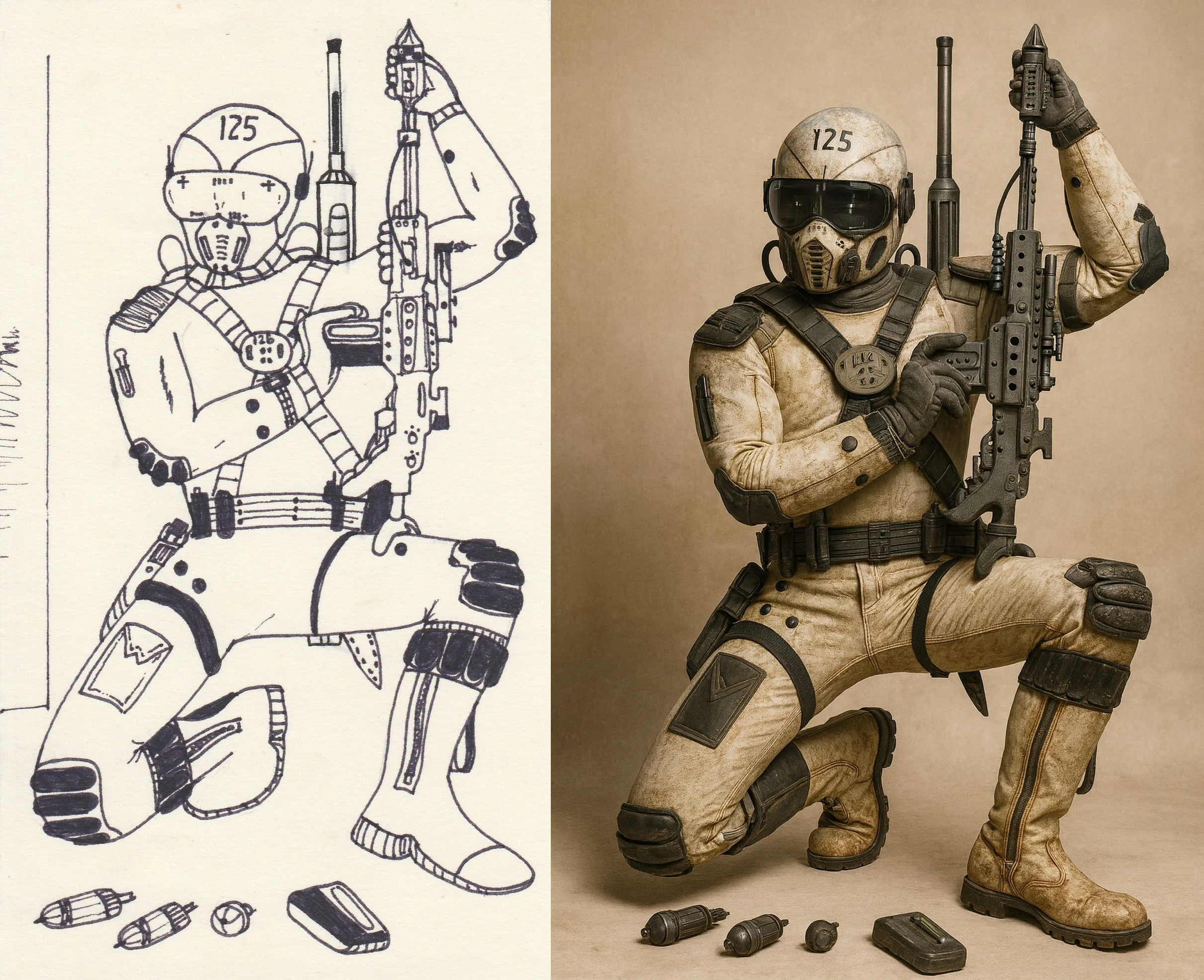 Rebirthing my old drawings from the 70'- 80's, basically a dream come true picture 2 of 4
