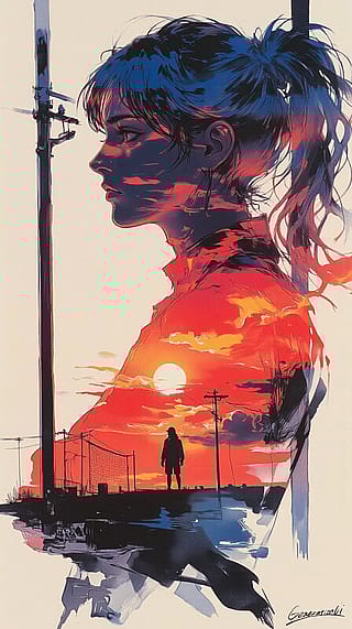 A Story Dwelling in the Profile / Phone Wallpaper Archives'