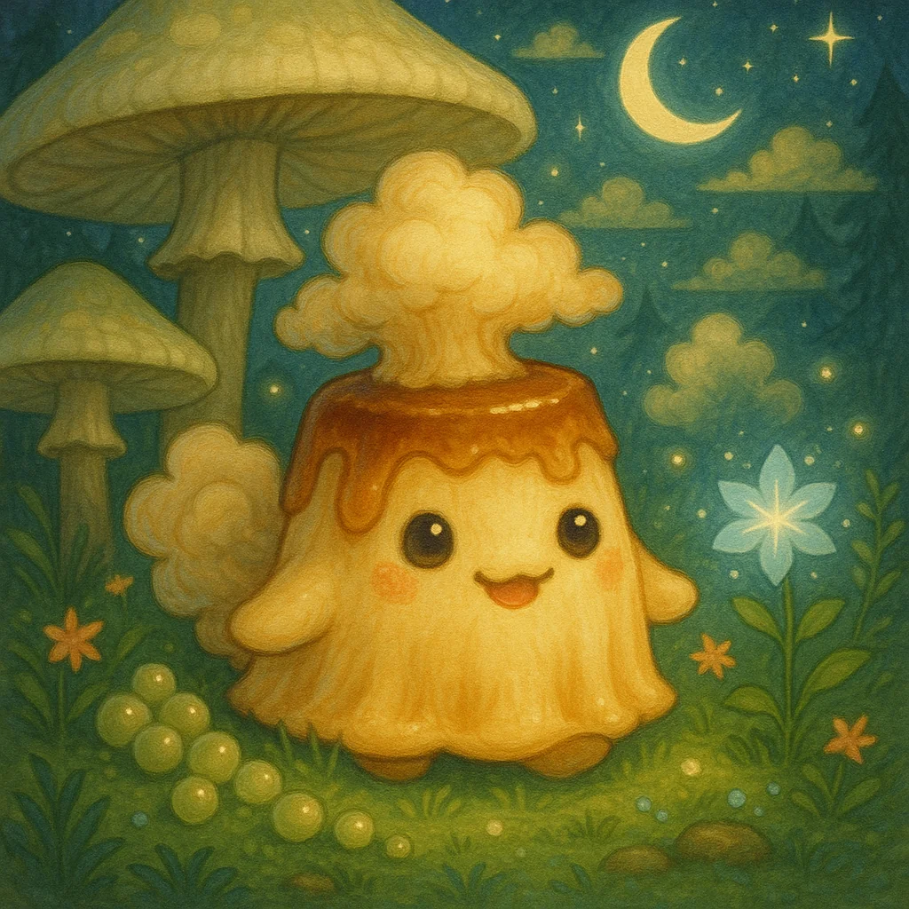 I asked AI to create a creature based on the made-up word 'Pudinubi' picture 1 of 1