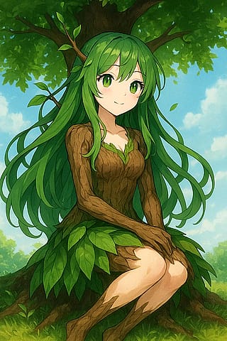 She’s not just rooted in nature—she is nature.'
