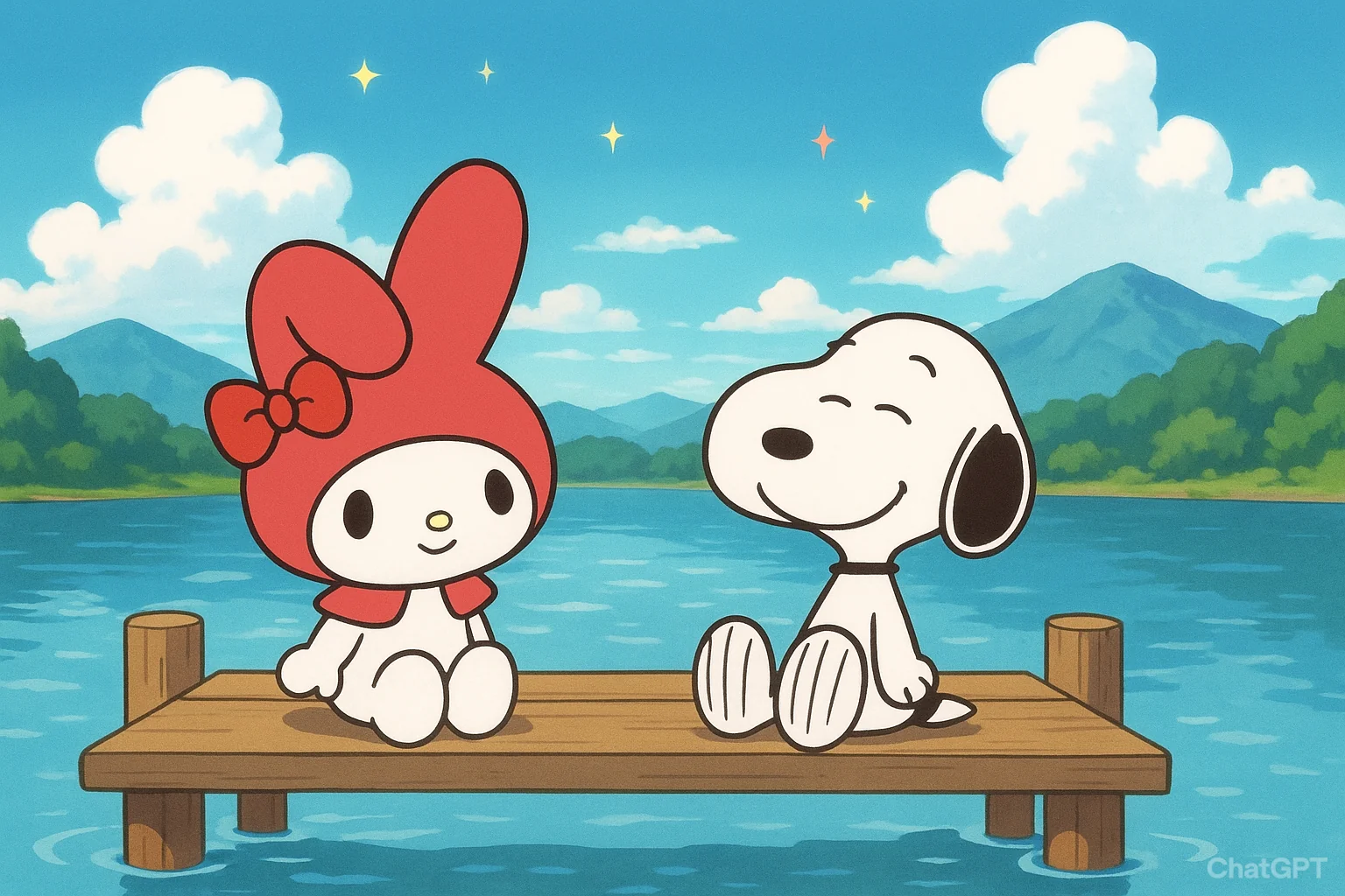 My Melody and Snoppy picture 1 of 1
