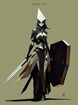 Femal Elf'