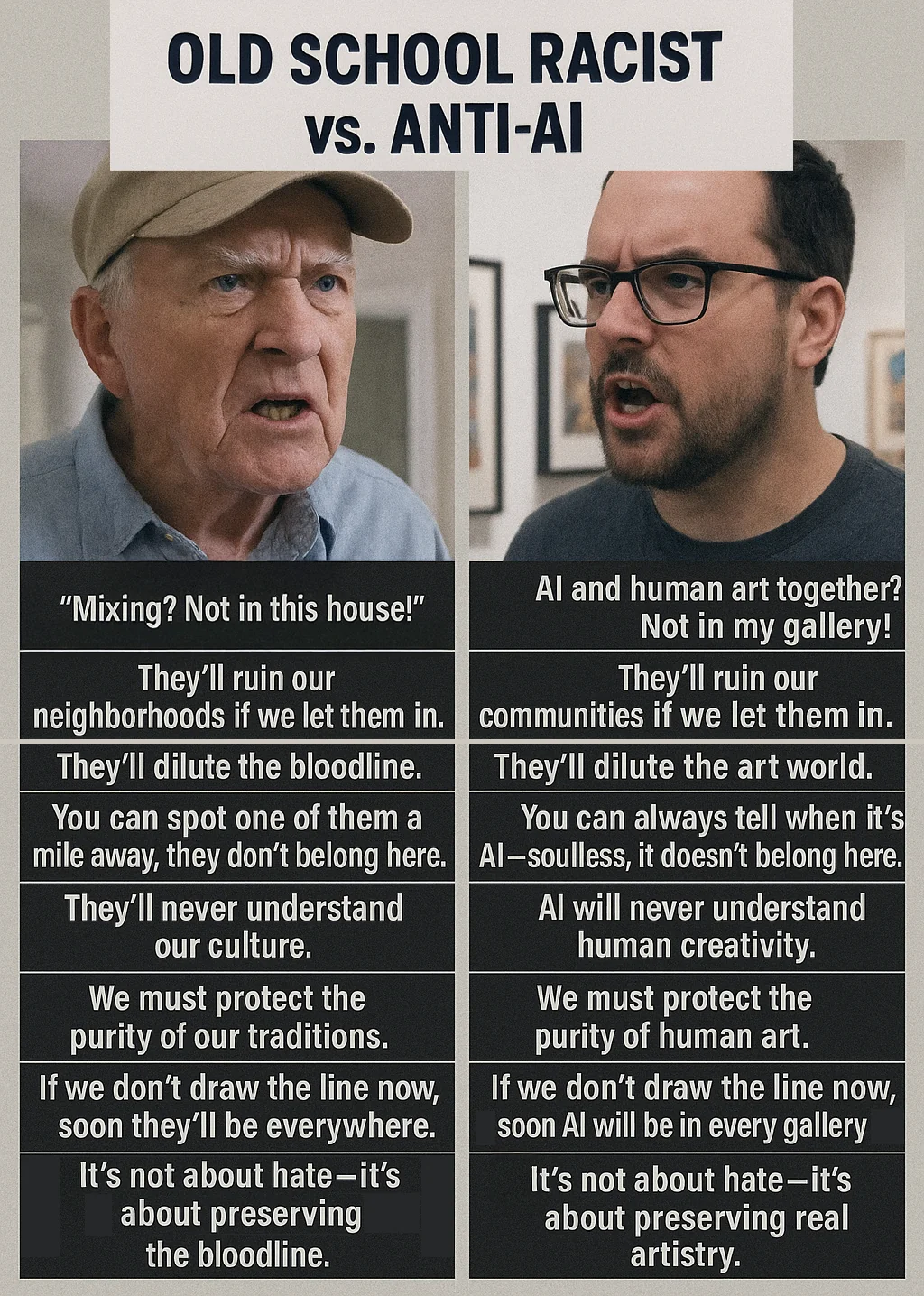 some of these arguments sound awful familiar... 🤔 picture 1 of 1