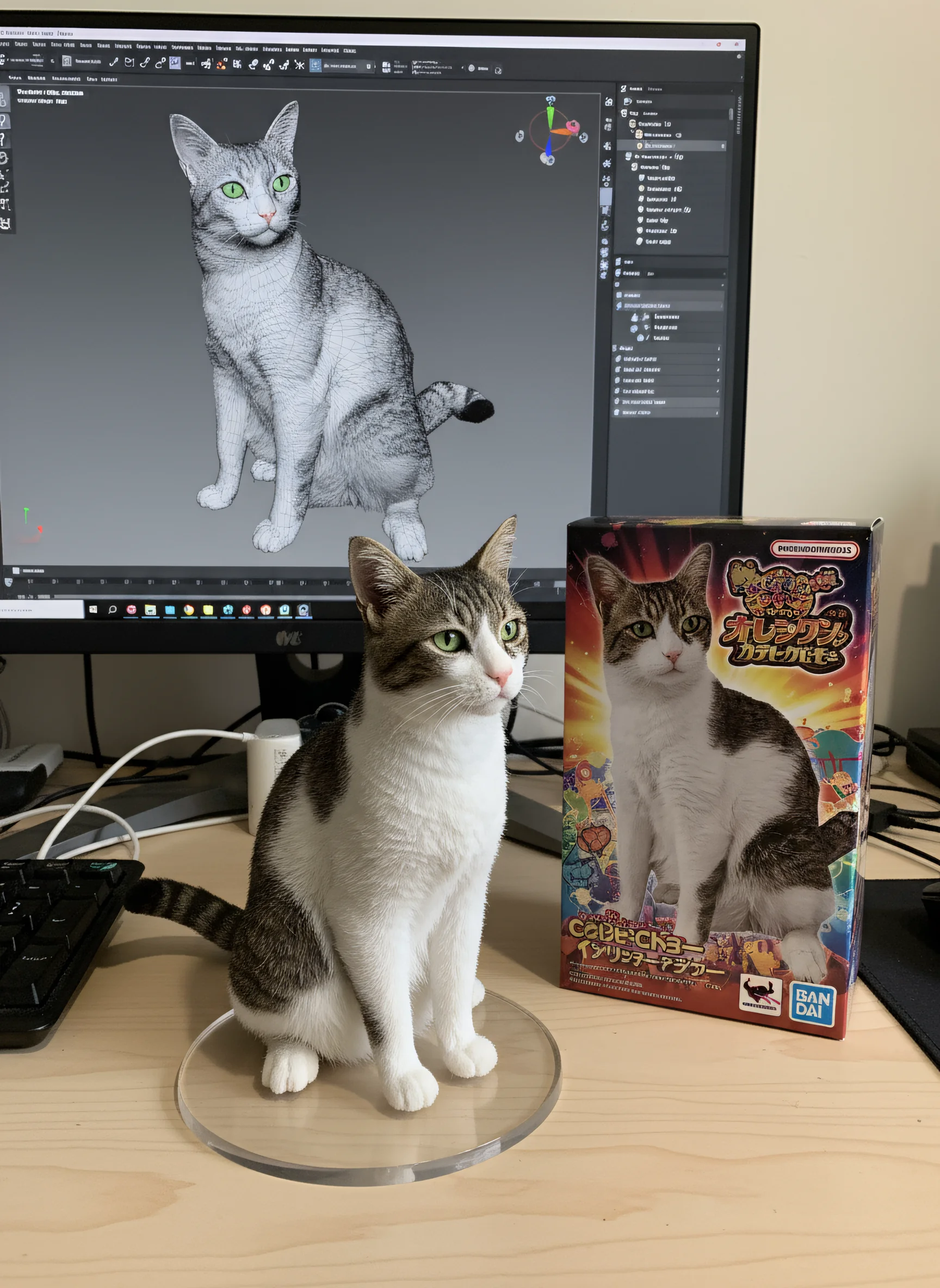 Khajiit has figurine if you have the ai (Lovart - Nano Banana) picture 1 of 1