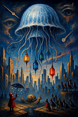 Dreamscape of the Jellyfish Lanterns'