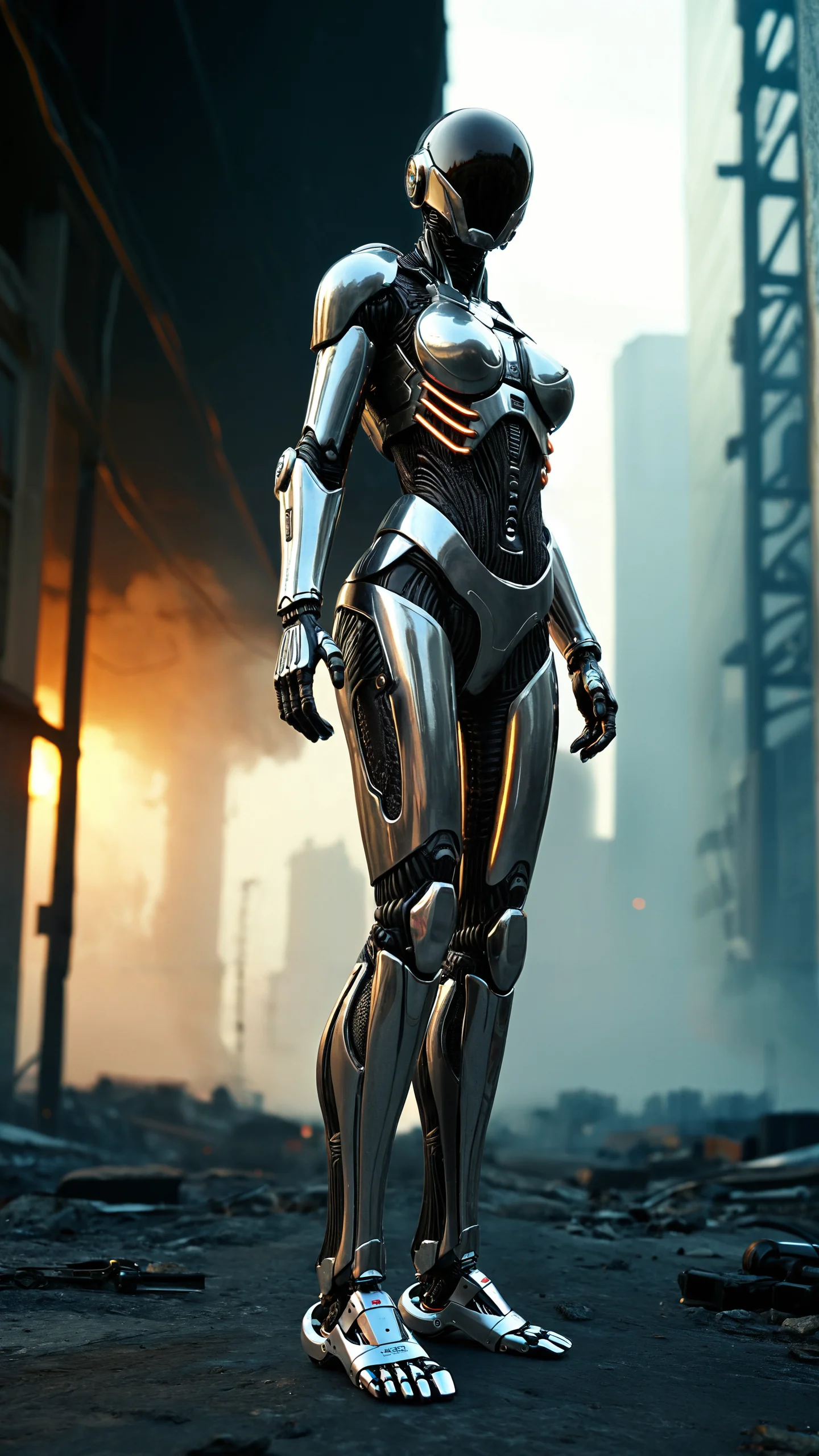 Robot made with SDXL, Flux, and Krita picture 1 of 1