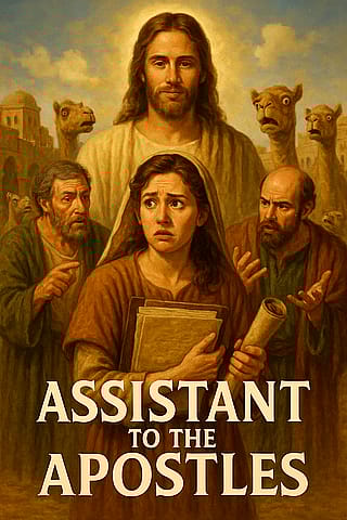 "these parchments needed to be in Arimathea yesterday!"'