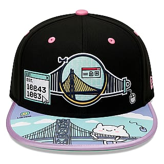 Golden State Warriors Digital Bay Bridge Snapback'