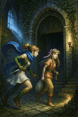 The two thievery orphan step-sisters'