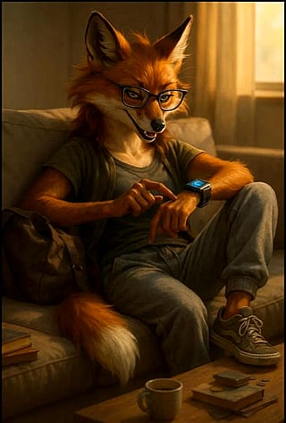 Foxy roommate'