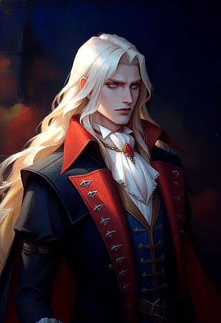 Portrait of a lost prince (Alucard, Castlevania Series)'