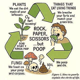how to poorly explain the circle of life.'