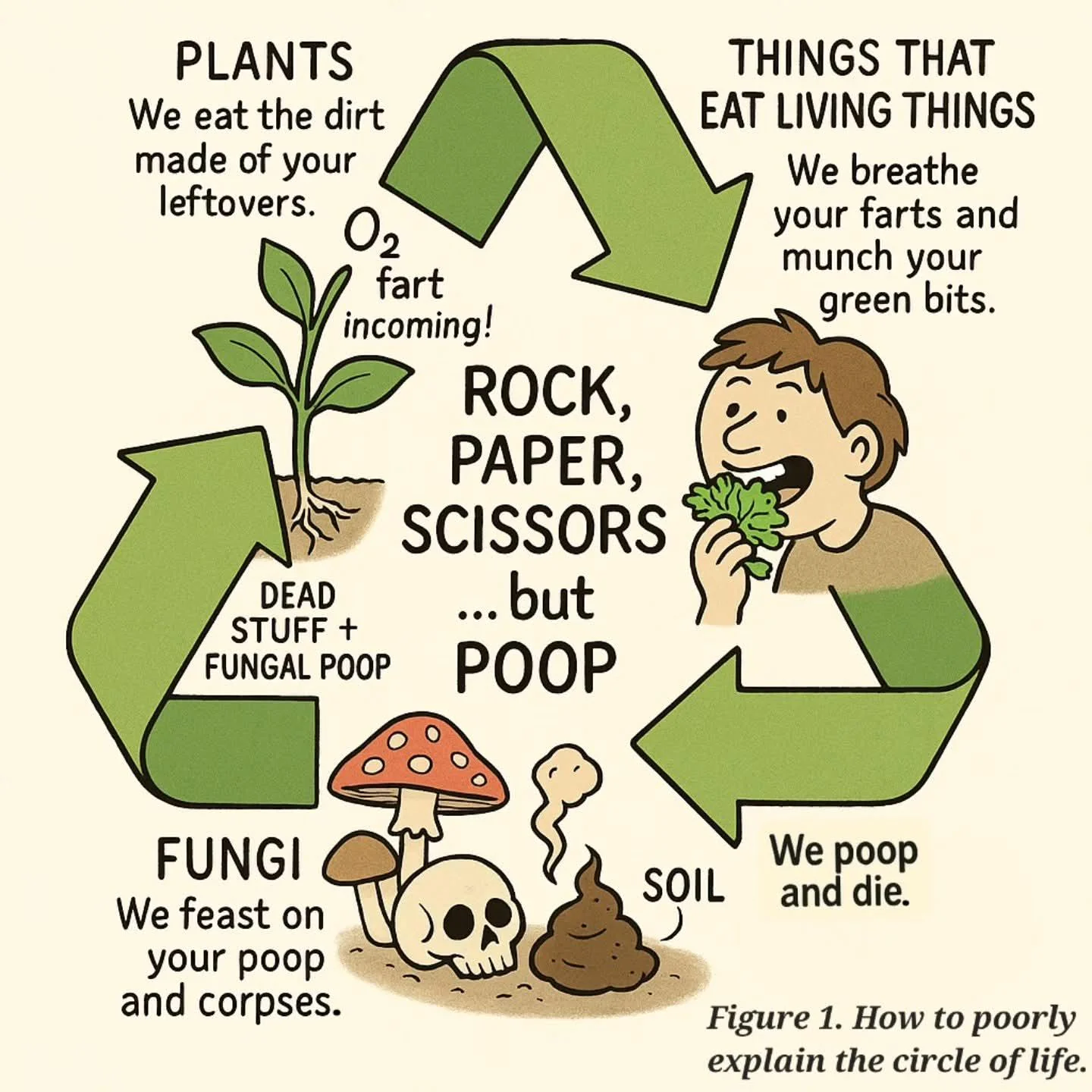 how to poorly explain the circle of life. picture 1 of 1