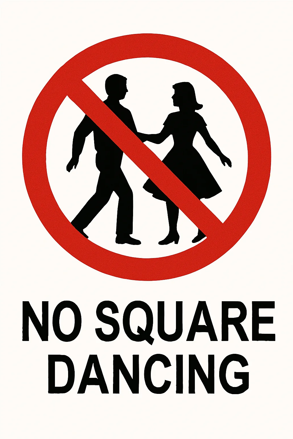 NO SQUARE DANCING picture 1 of 1