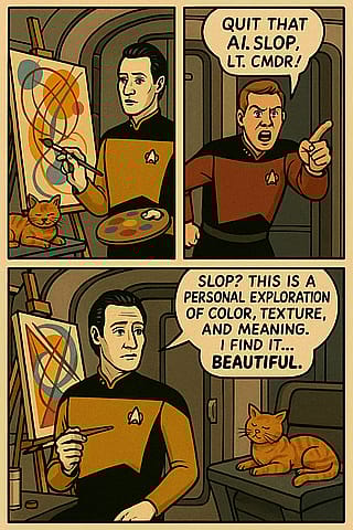 Thank you, Mr Data'