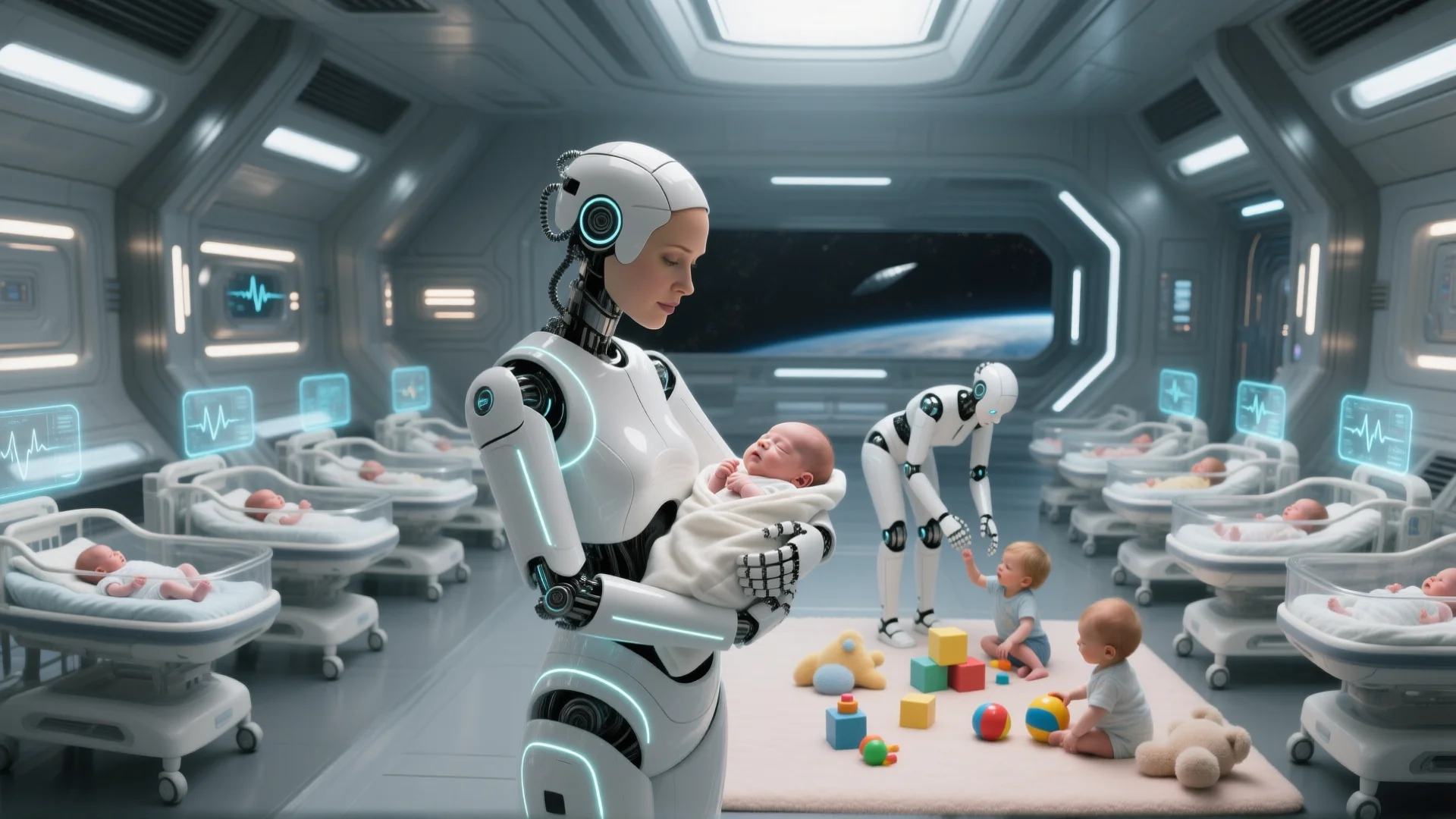 "Robot Babysitters of the Mothership" picture 1 of 1