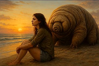 Pensive with tardigrade'