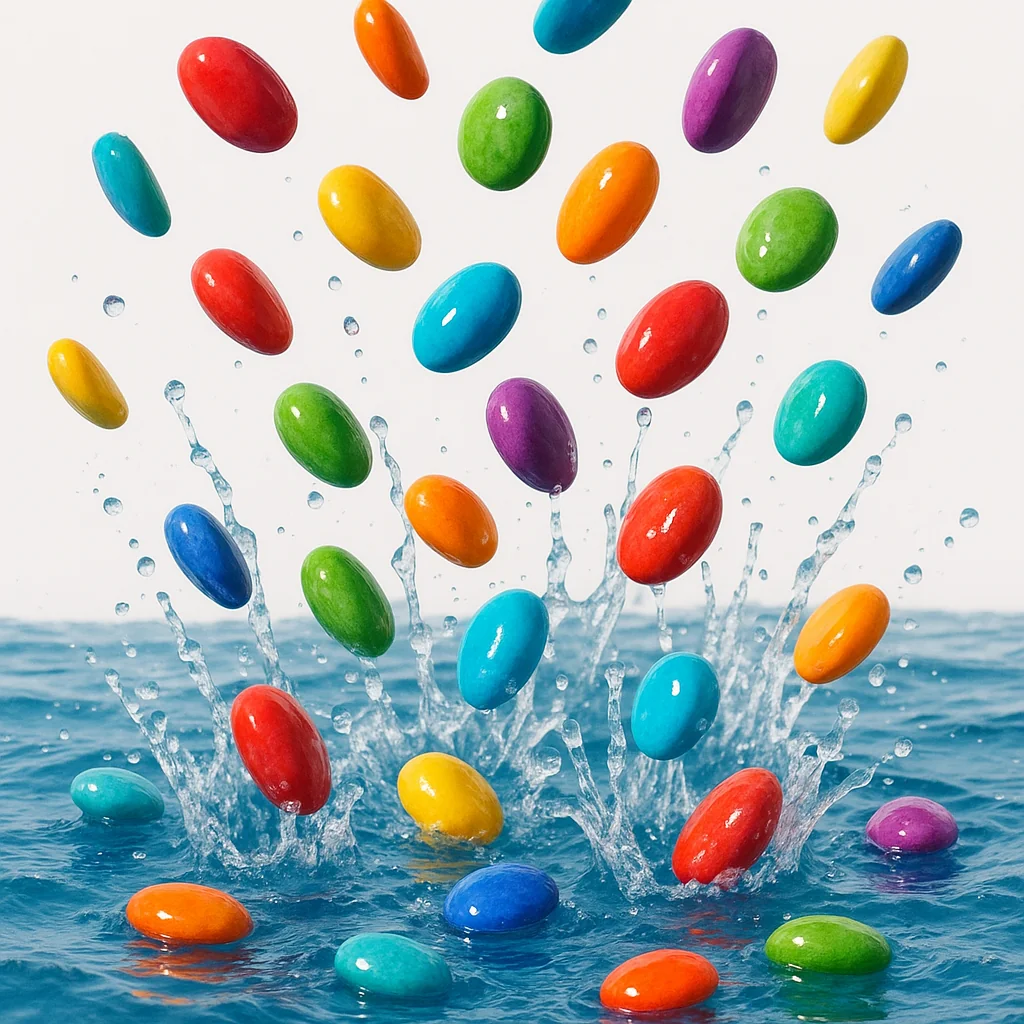 Skittles pebbles picture 1 of 1
