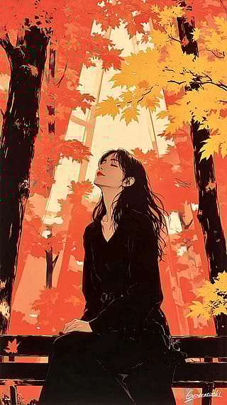 Bathed in Autumn Sunlight / Phone Wallpaper Archives'