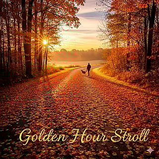 Golden Hour Stroll'