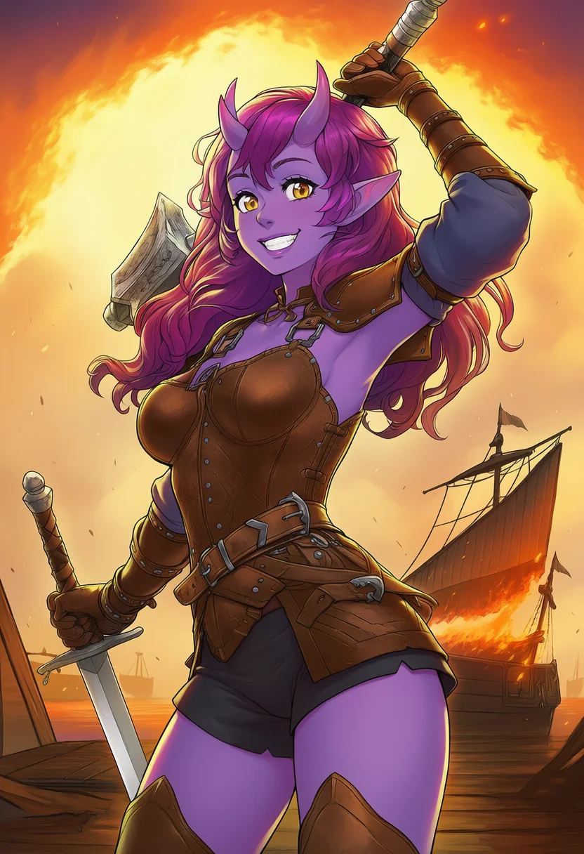 Asha the Tiefling picture 1 of 1