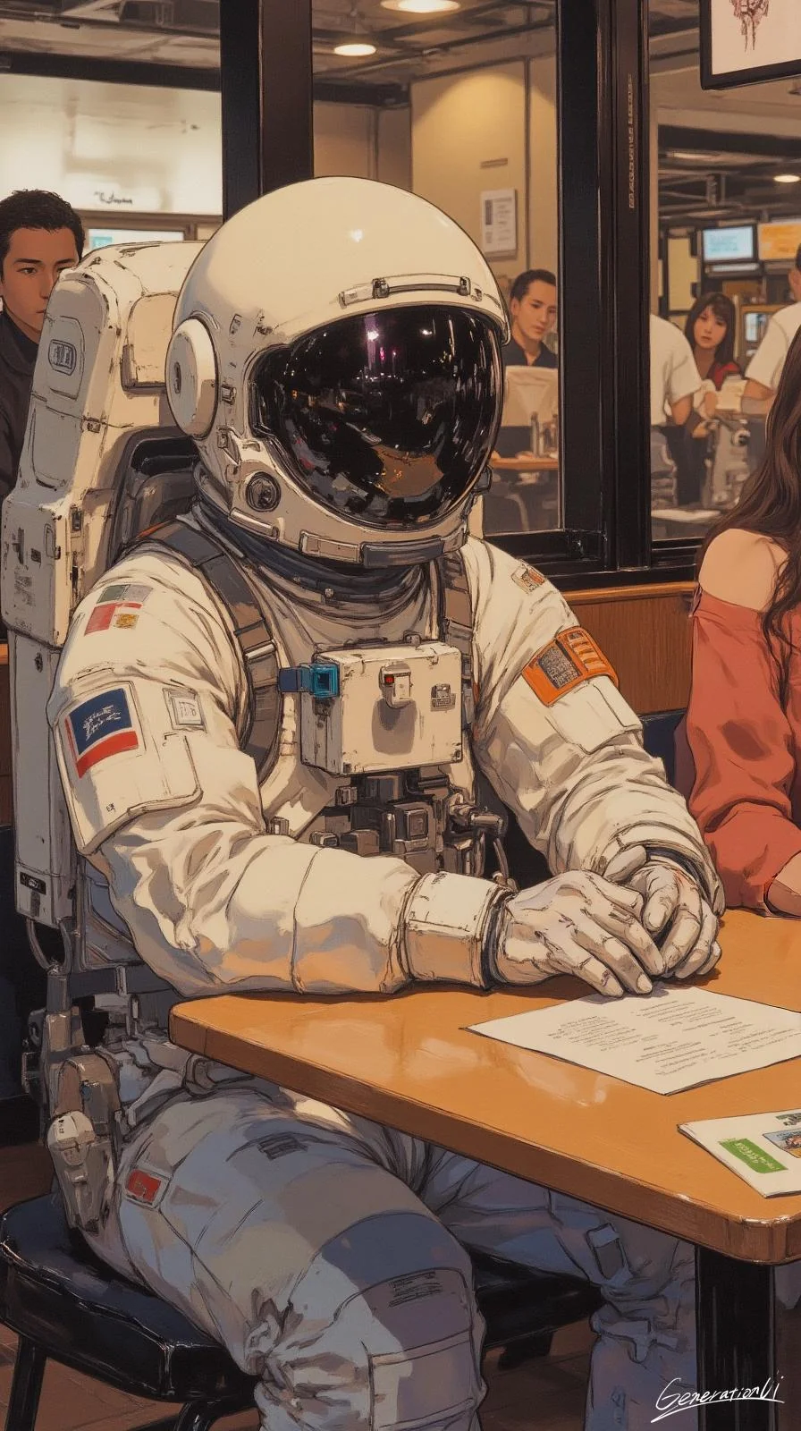 Excuse Me, Is There a Zero-Gravity Table? / Phone Wallpaper Archives picture 1 of 1
