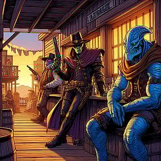 Futuristic Western'