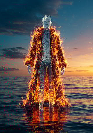 "Flamecloaked Ocean Lord"'