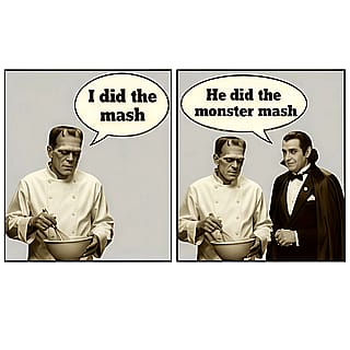 He Did the Mash'