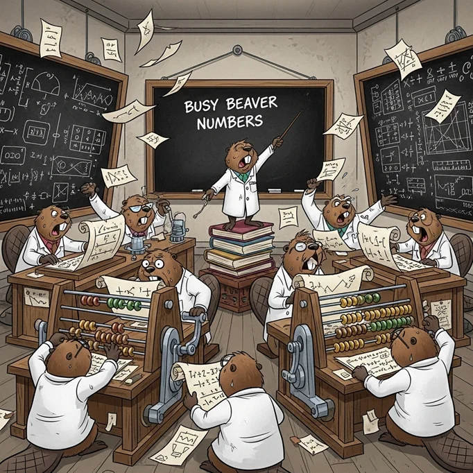 Busy Beavers Calculating Busy Beaver Numbers picture 1 of 1